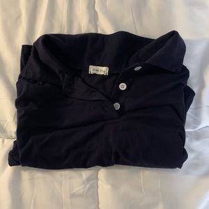 Qian Ying Cropped Collared Tee